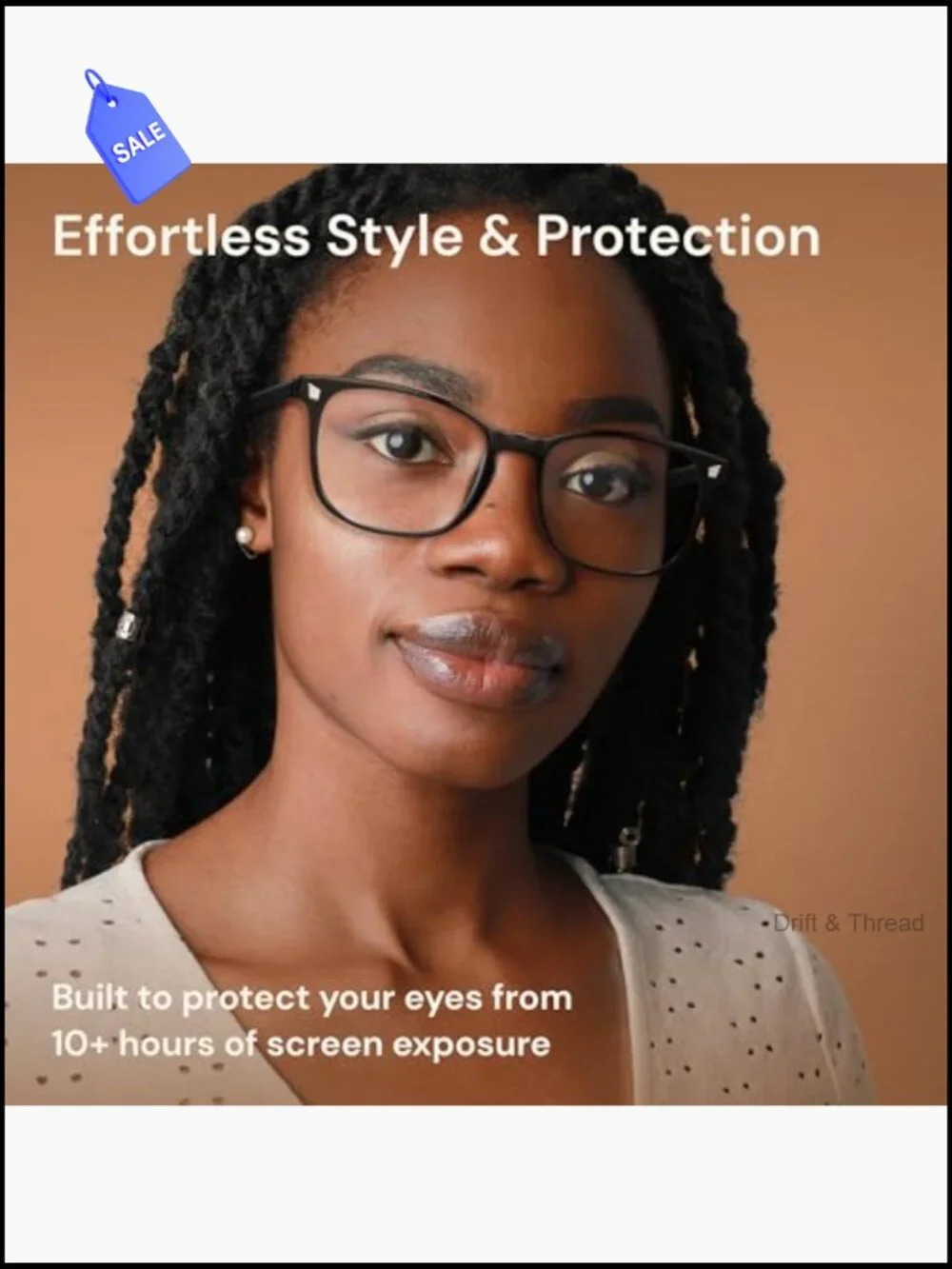 Blue Light Blocking Glasses 3 Pack Womens Computer Eyewear TR90 Frame